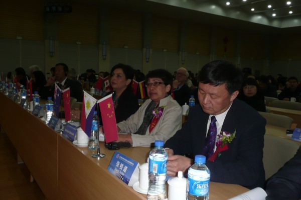 Beijing, China 2010: Sheri among panel participants in 3rd International Forum on Citizenship Education