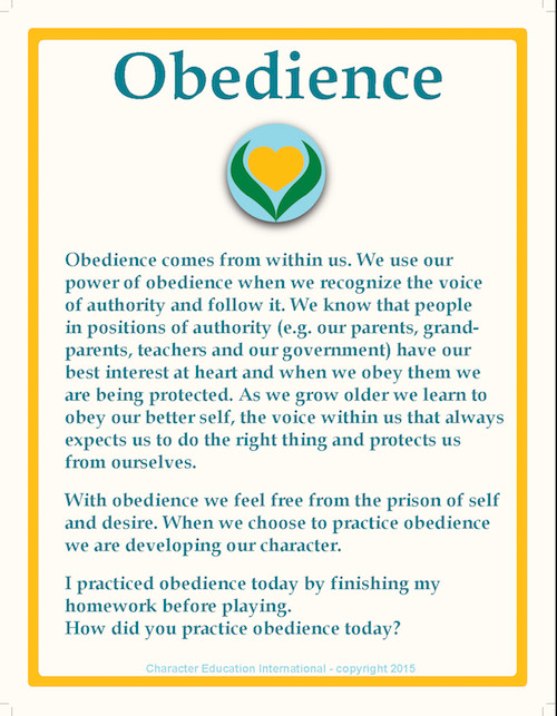 QoC: Obedience - English